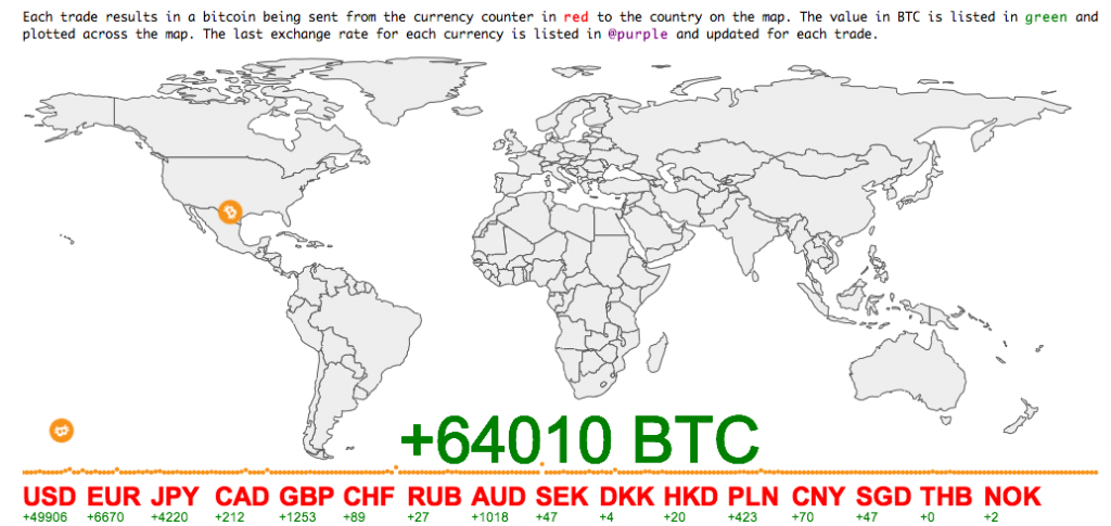 live map bitcoin